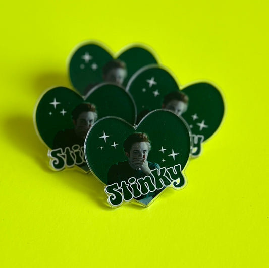 Stinky Eddie Acrylic pin
