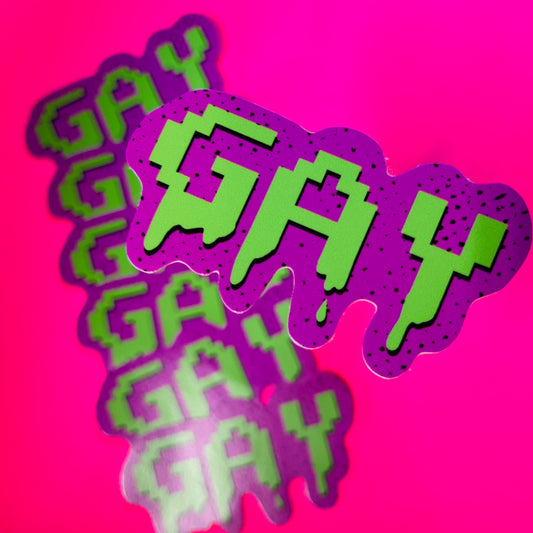 Gay Slime Sticker