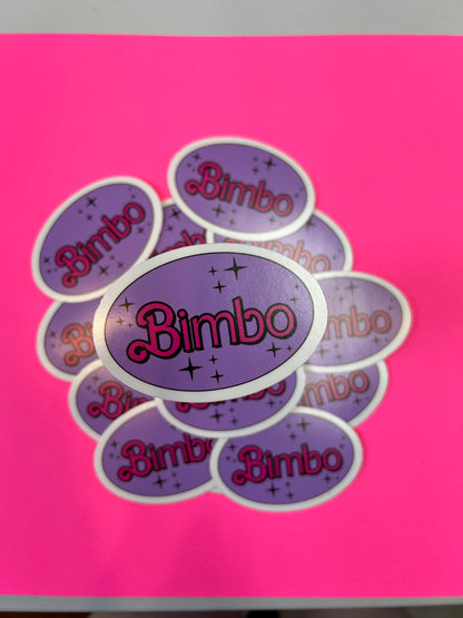 Bimbo sticker