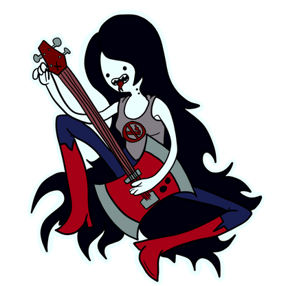 Vampire queen sticker