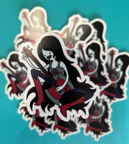 Vampire queen sticker