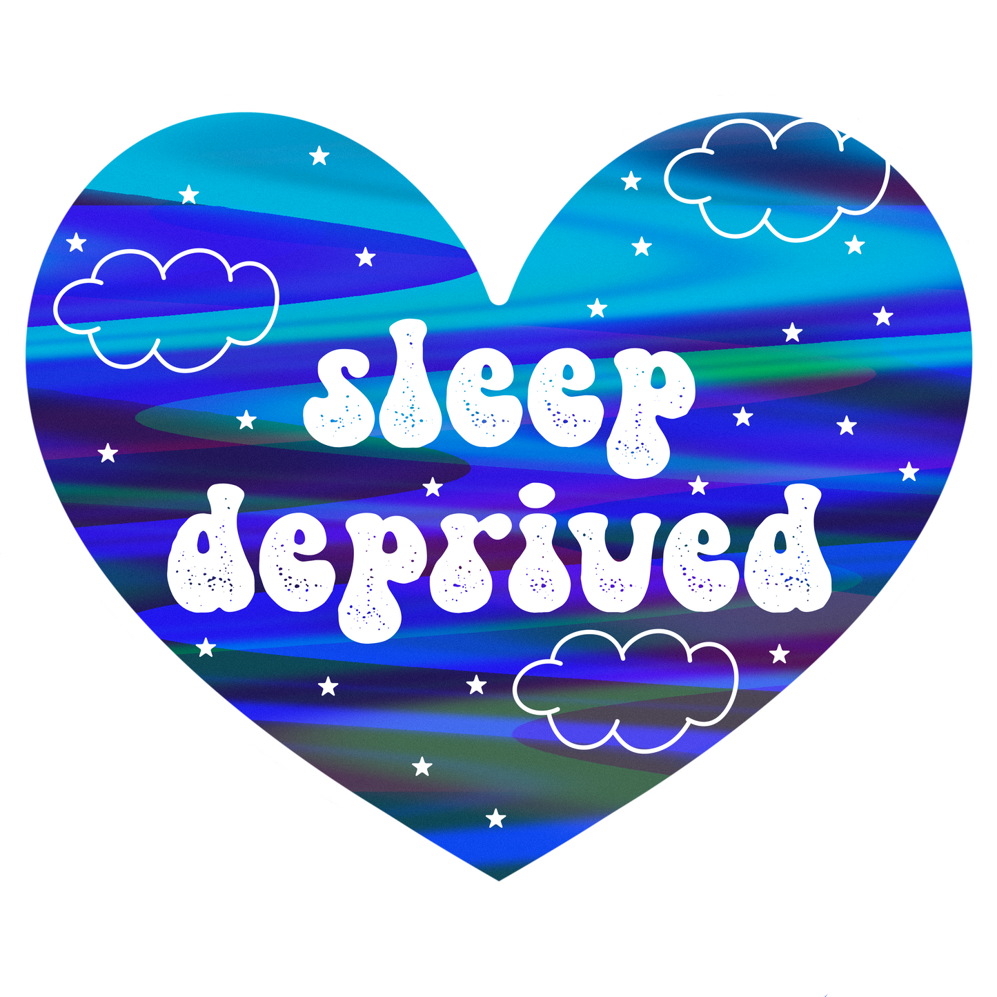 Sleep Deprived heart button
