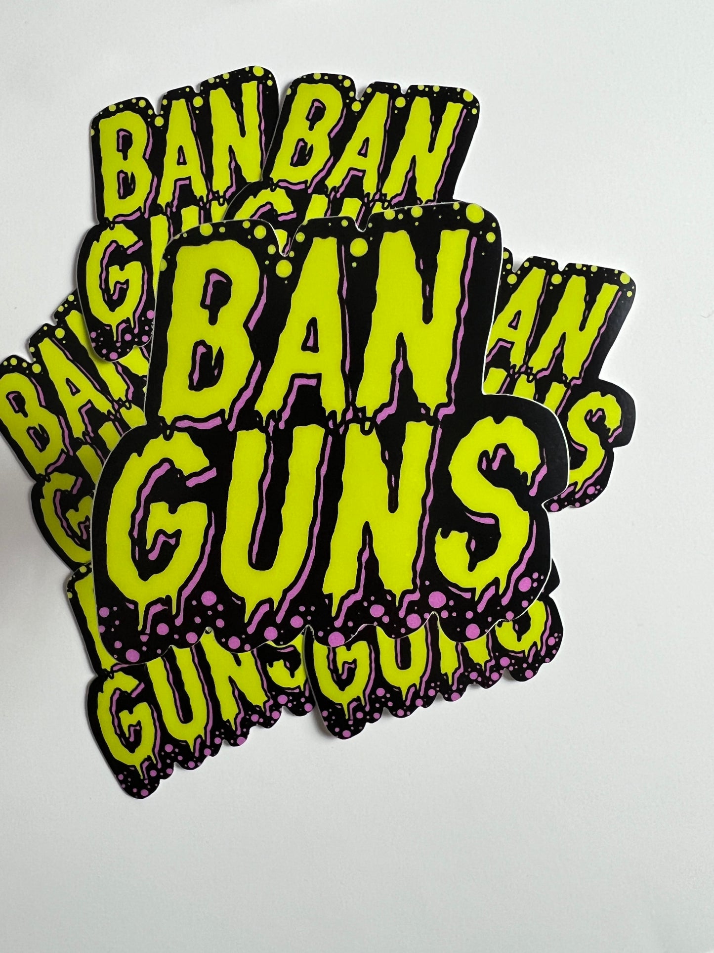 Ban Guns Sticker