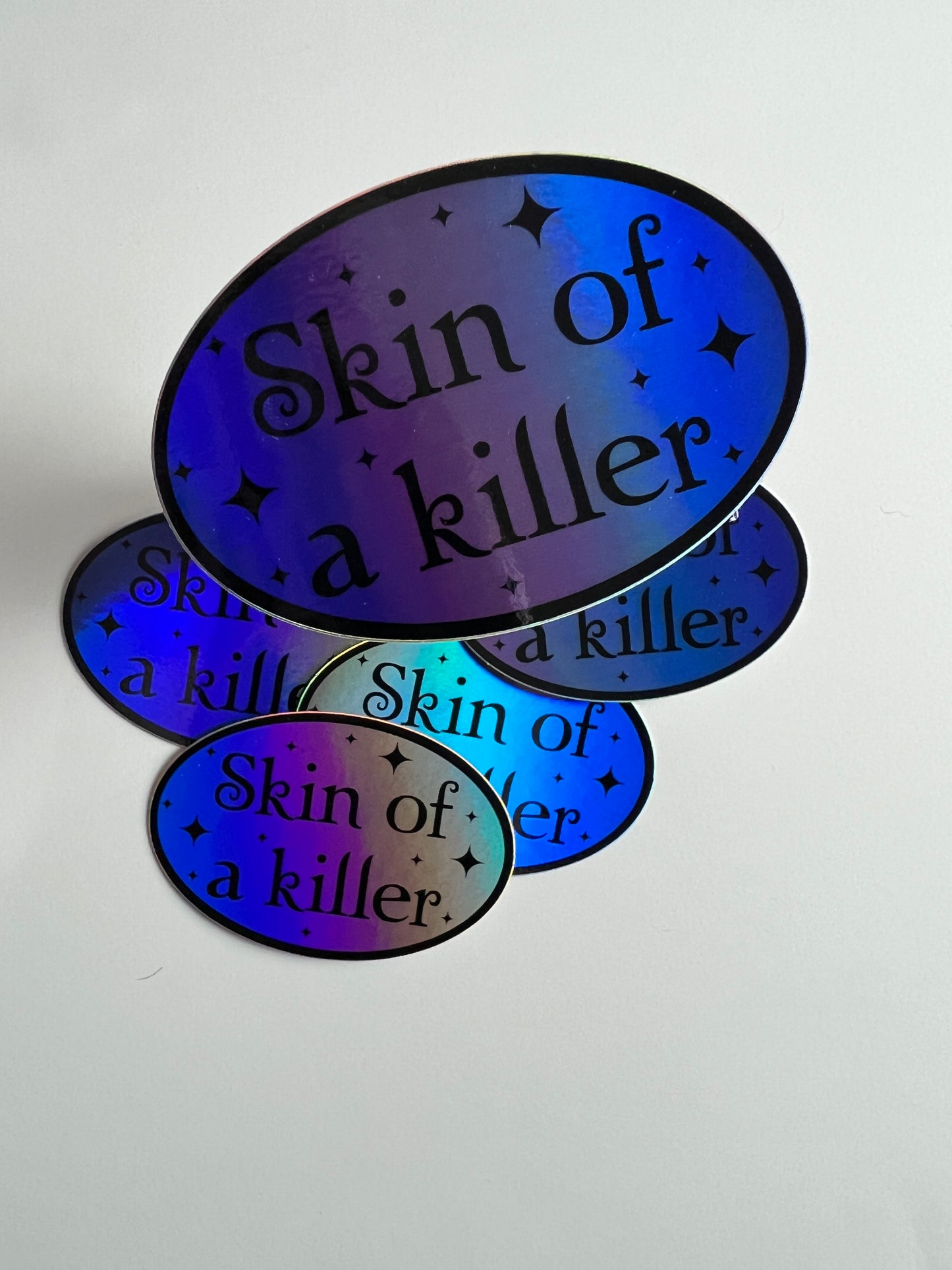 skin of a killer Sticker