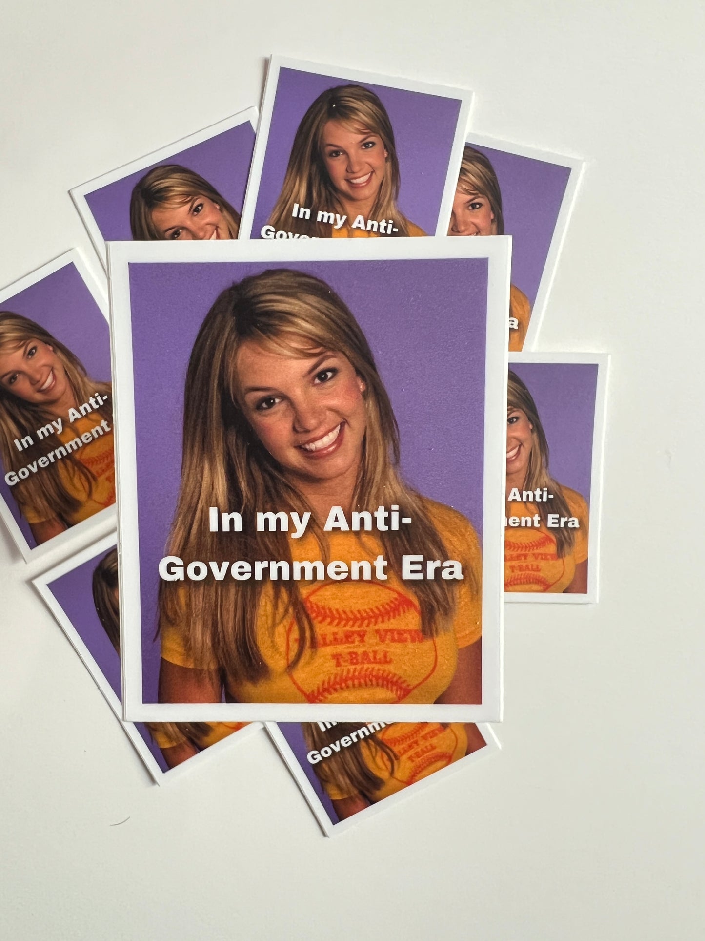 anti-gov era Sticker